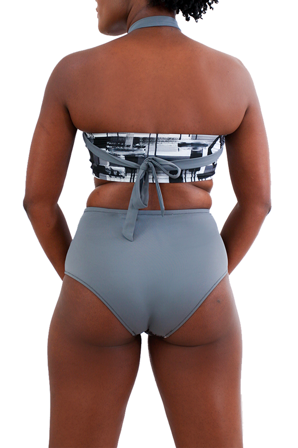 back of tube bikini top