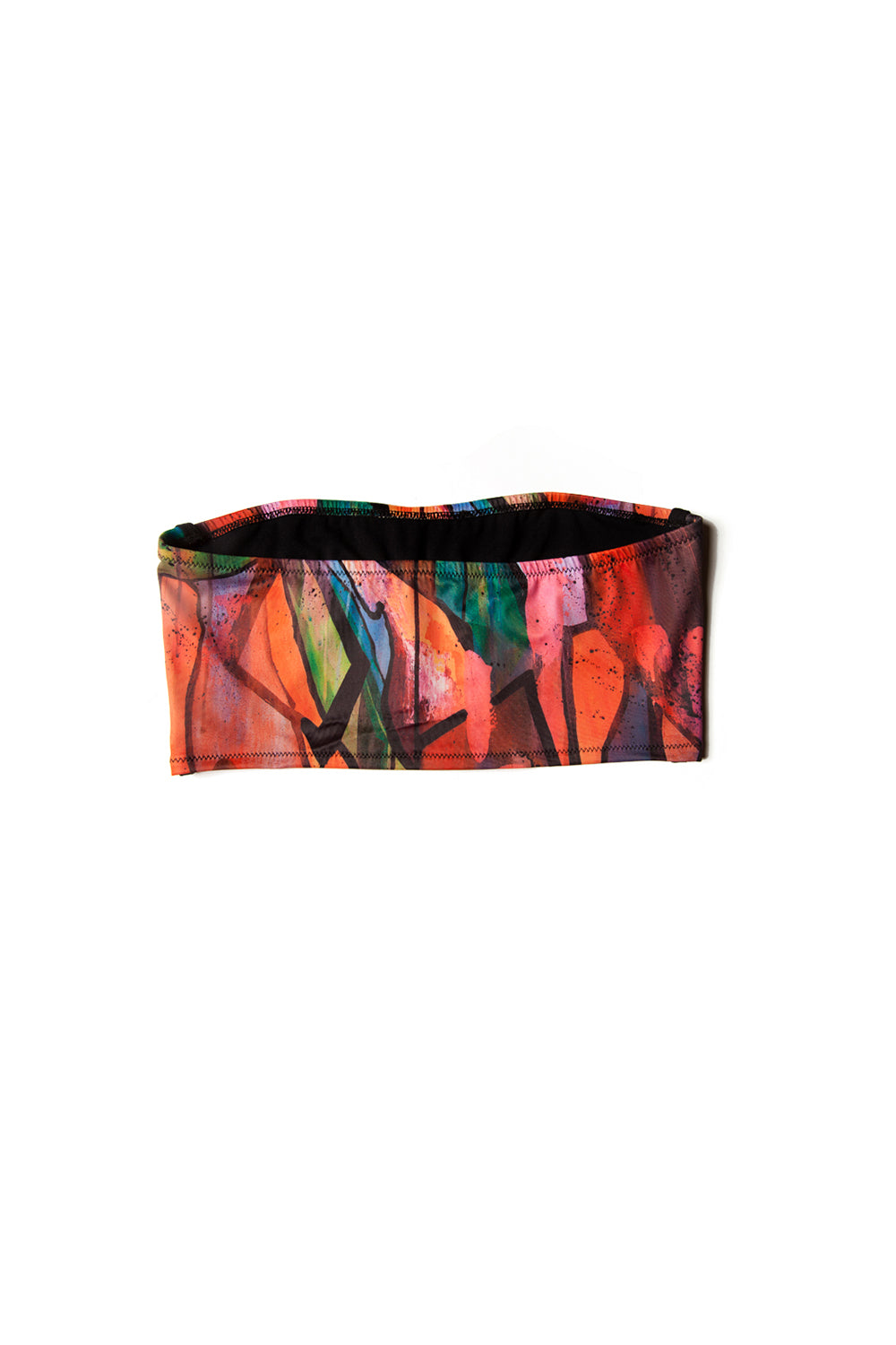 colorful tube top